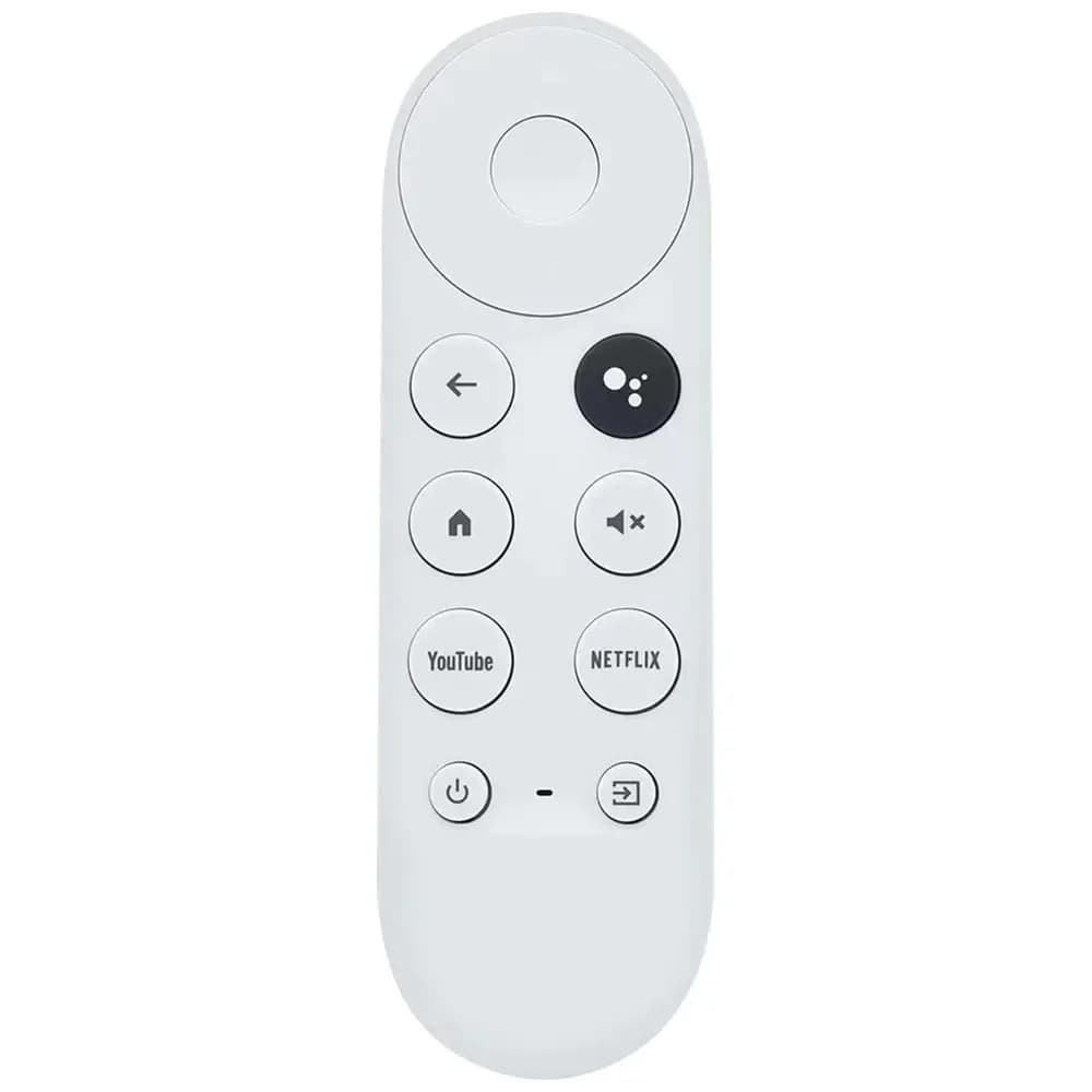 Télécommande vocale pour Google Chromecast TV, télécommande de remplacement G9N9N avec Google Assist