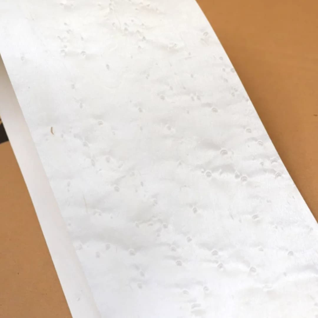 Placage en bois d'oeil d'oiseau en érable naturel, meubles de bricolage, haut-parleur de maison, L:2