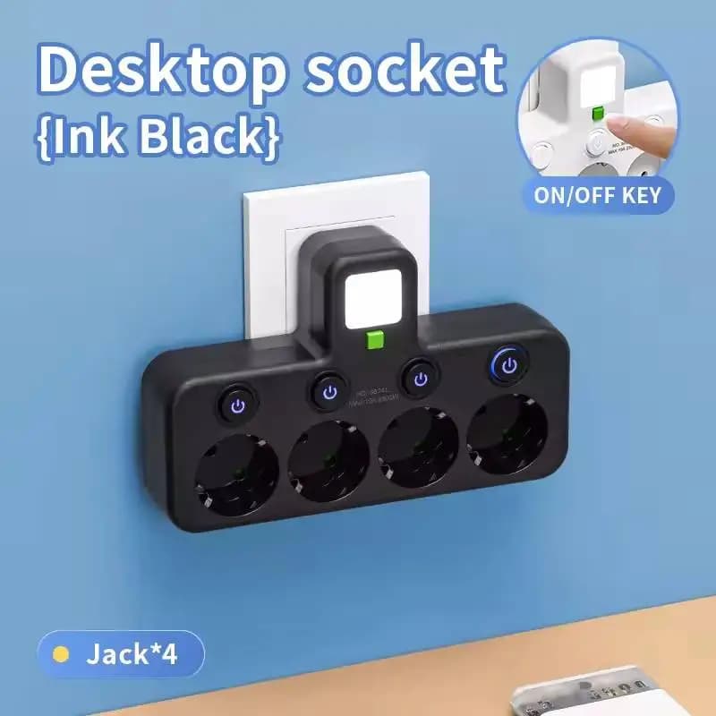 Prise ue 3/4/5 prise ca multiprise prise murale filtre réseau universel USB Cherger interrupteur sép