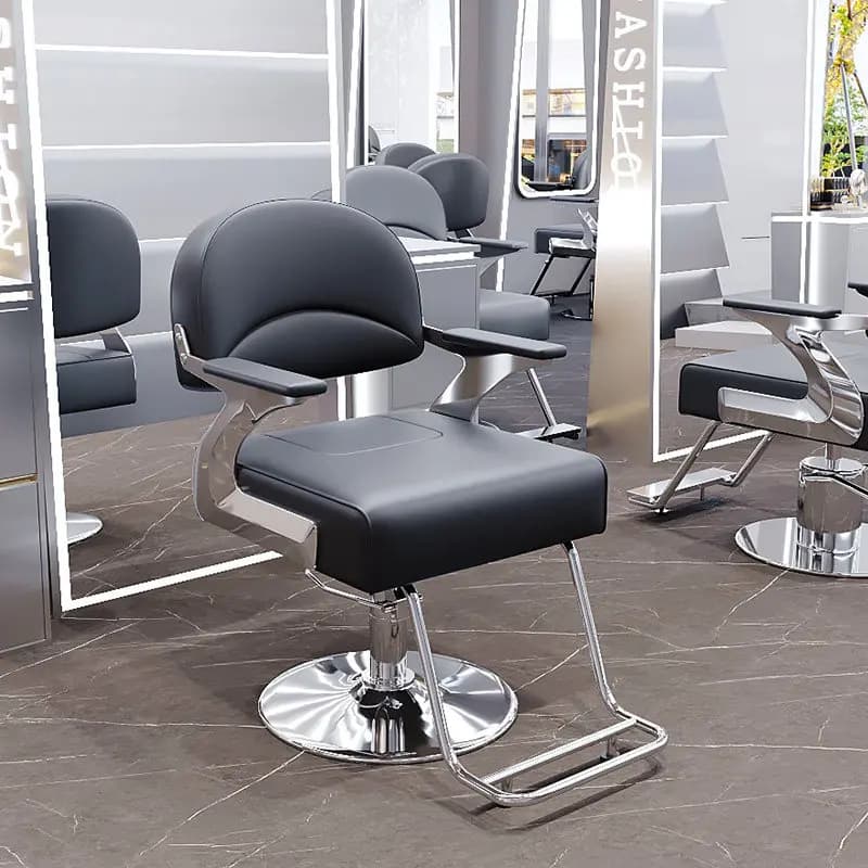 Fauteuil de Salon de Luxe Moderne et Tendance pour Coiffeur – Design Esthétique pour Barbier – Mobil