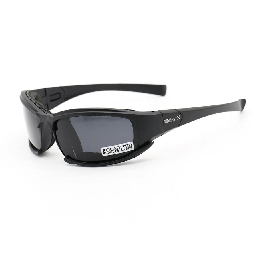 Daisy X7 lunettes polarisées tactiques lunettes militaires lunettes de soleil de l'armée avec 4 lent
