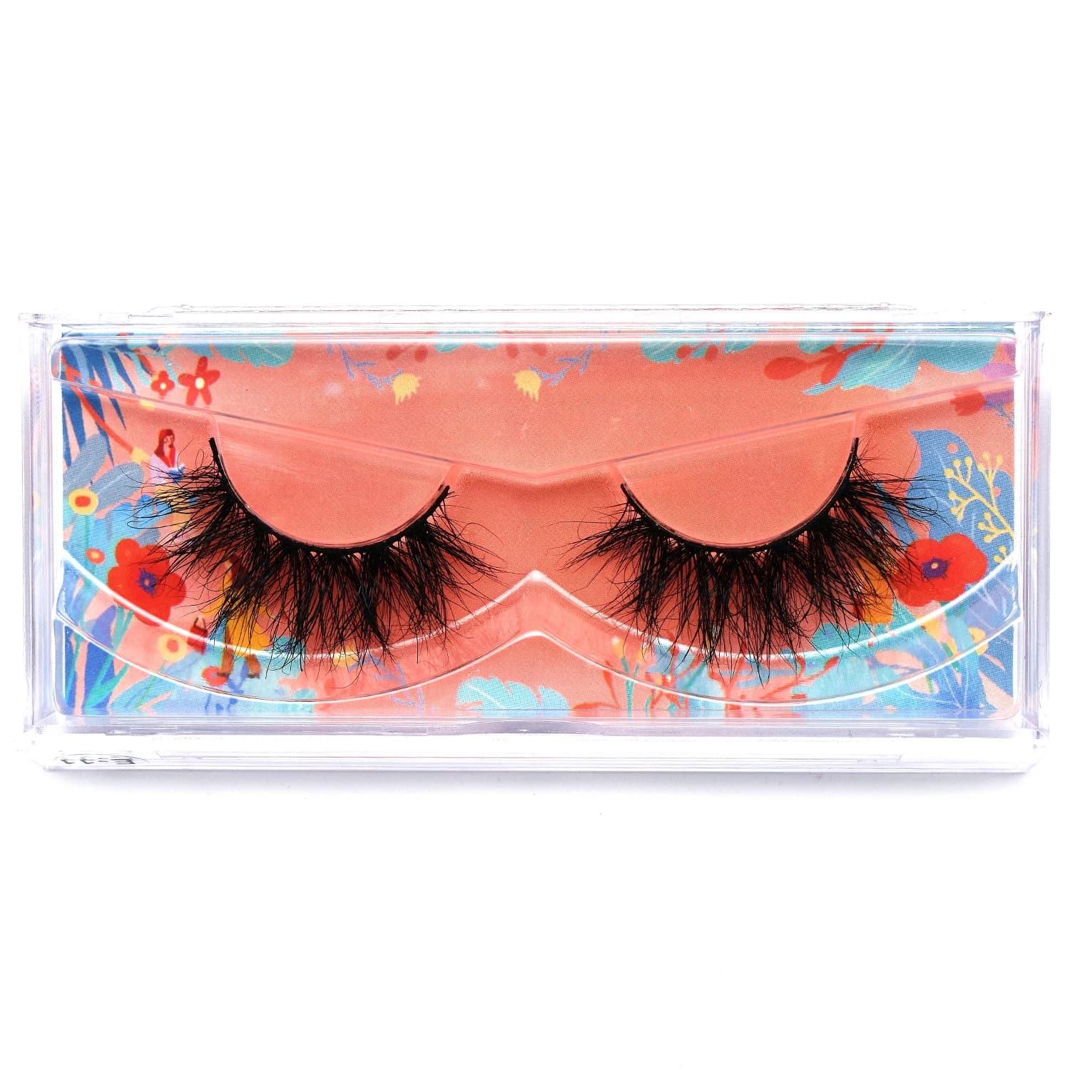 E11 – faux-cils 3D en vison soyeux et clairsemé, Extension capillaire végétalienne, sans cruauté env