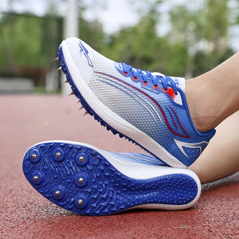 Haute qualité hommes femmes chaussures d'athlétisme jeunesse anti-dérapant baskets en plein air prof