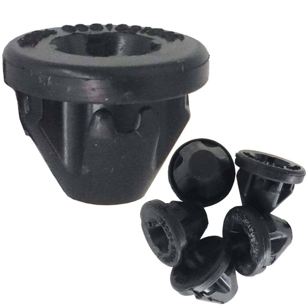 6X pour VW Golf Polo Audi A4 A6 Skoda Octavia siège couvercle de moteur de voiture œillet prise en c