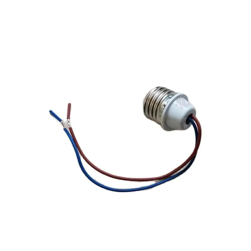 Support de lampe en plastique pour modification d'éclairage en cristal vis de support de lampe, fil,