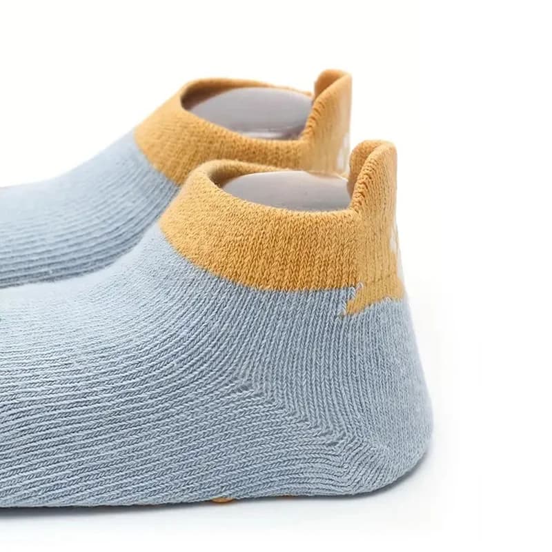 6 paires de chaussettes en coton pour enfants, motif Animal de dessin animé mignon, confortables, re