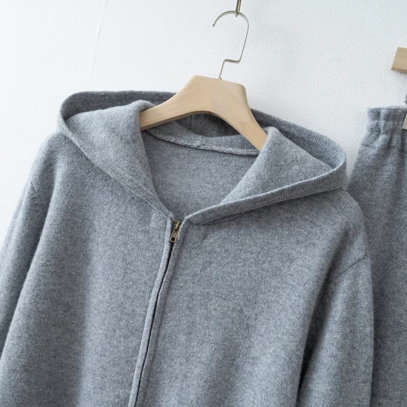 2015 femmes laine Cardigan pantalons ensembles vêtements en tricot
