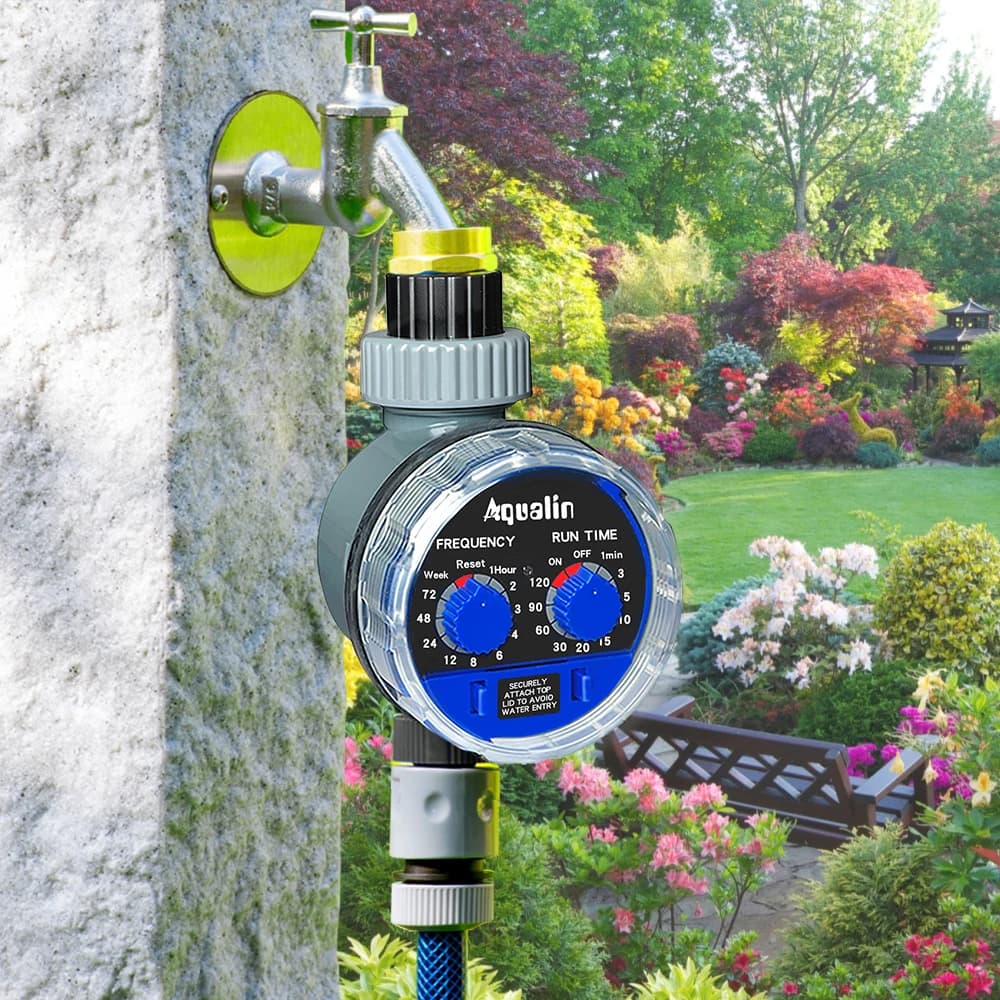 Minuterie d'arrosage de jardin, robinet à bille/électrovanne, contrôleur d'irrigation, vanne électro
