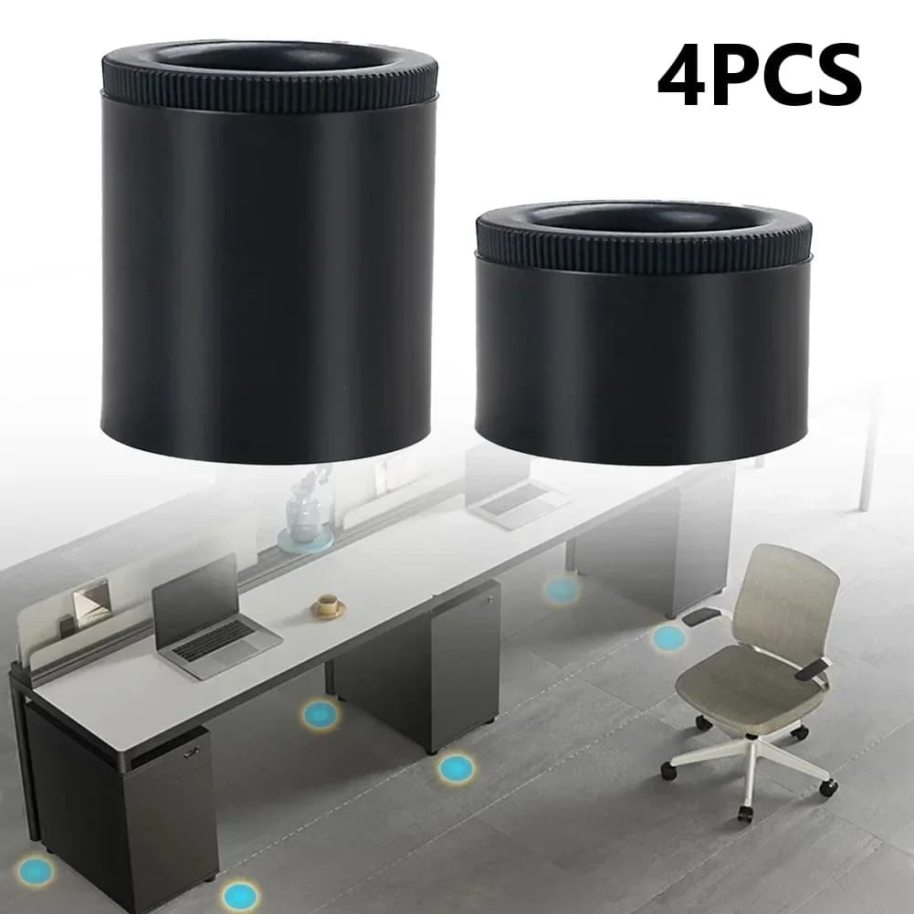 4 pièces robuste canapé armoire pieds jambe ascenseur meubles Extra Raiser support ABS rond réglable