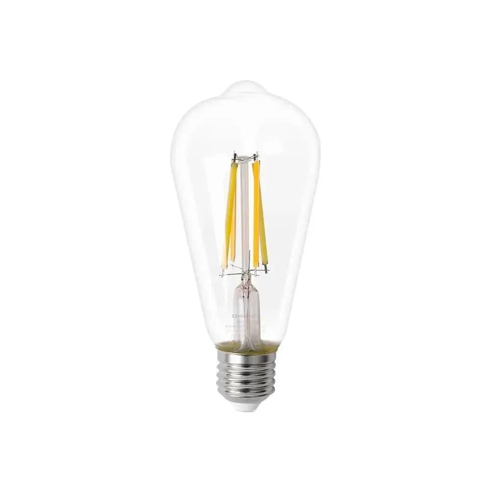 Ampoule LED à filament WiFi Matter E27, dimmable, type tungstène ST64, compatible SmartThings, Homek