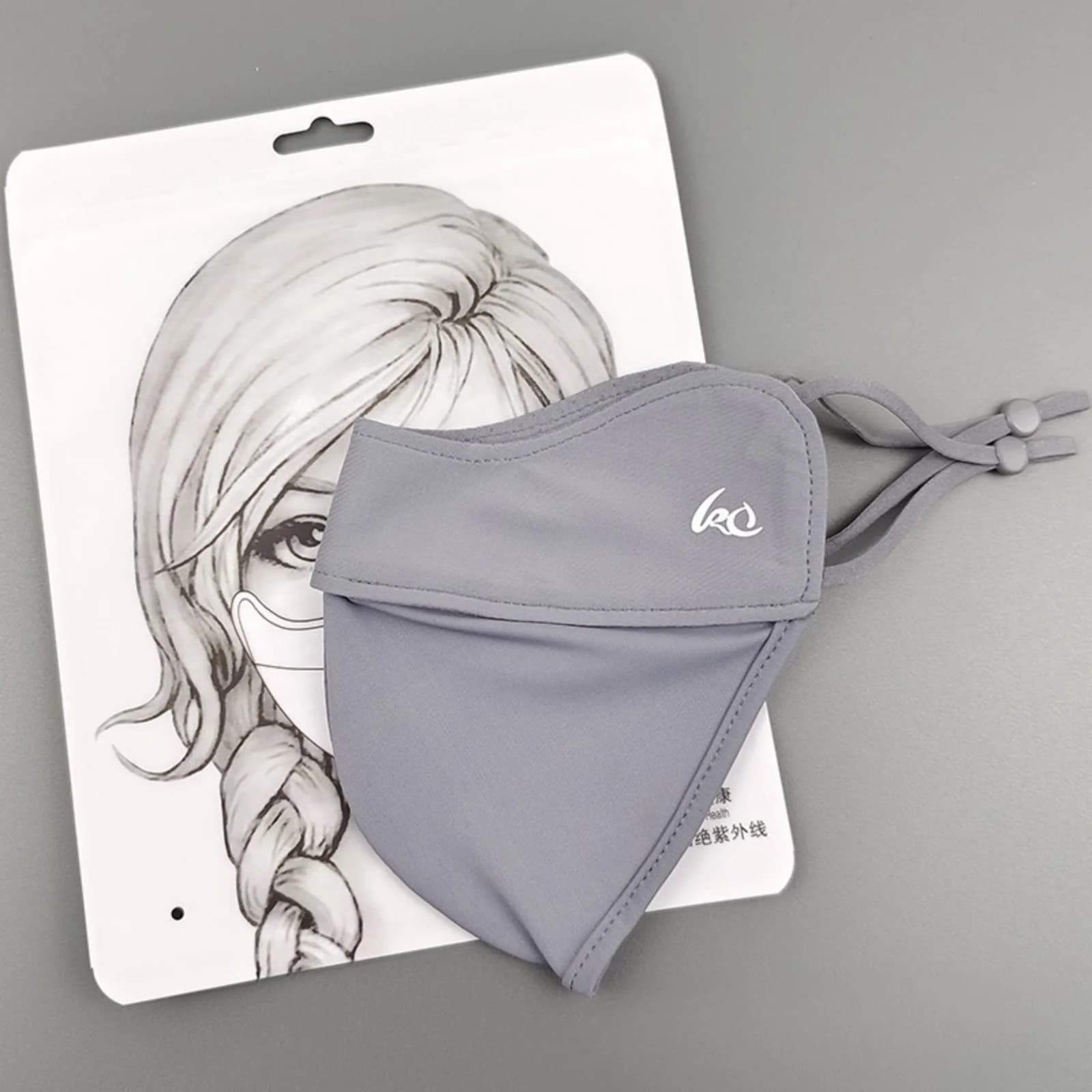 Nouveau Voile de Protection Solaire Fin 2025 en Soie Glacée pour le Visage, Masque d'Été, Protection