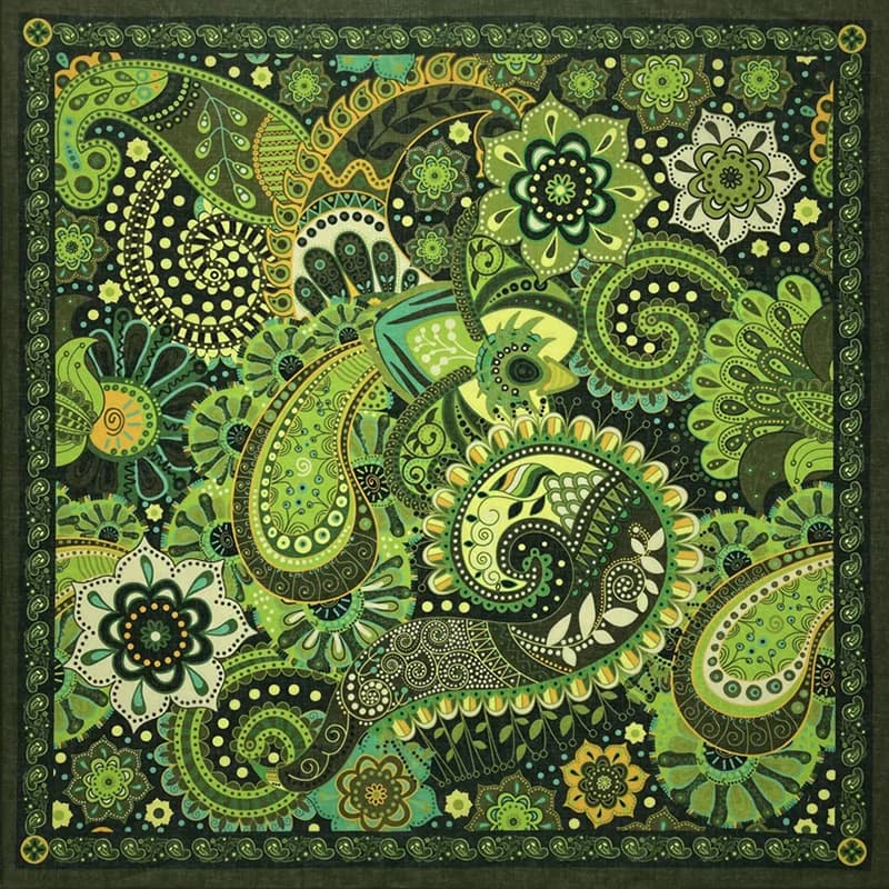 Haute qualité serpent imprimé noix de cajou Hip Hop géométrie coton carré Bandana écharpe équitation