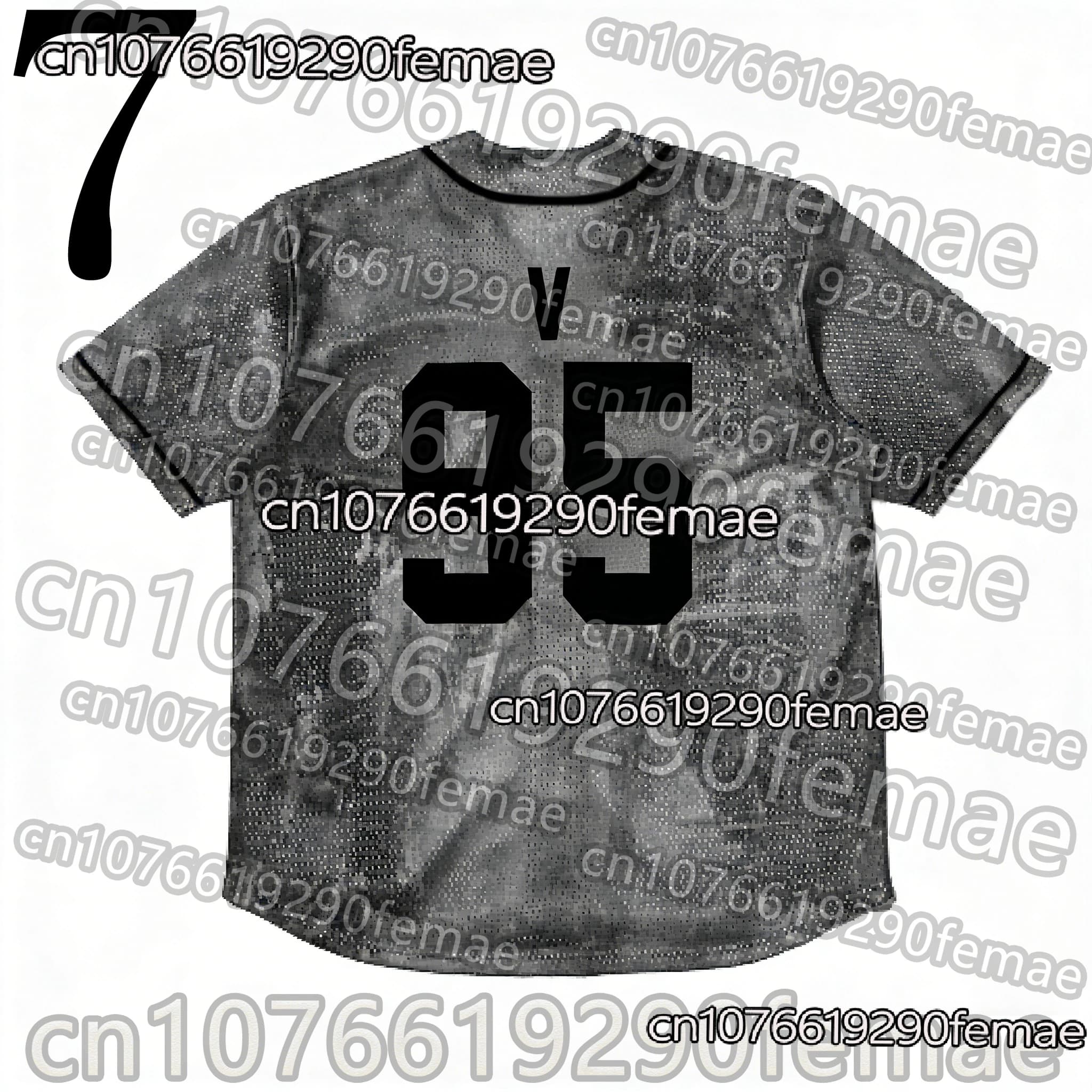 Nouveautés 2026 pour hommes et femmes KPOP # T-shirt de baseball 97, maillot de sport quotidien pour