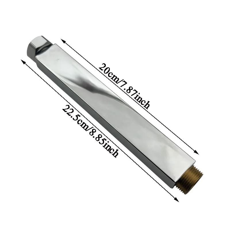 Tube d'extension carré G3/4 20/30/40/50cm, pour robinet de salle de bains et de douche, Tubes d'exte