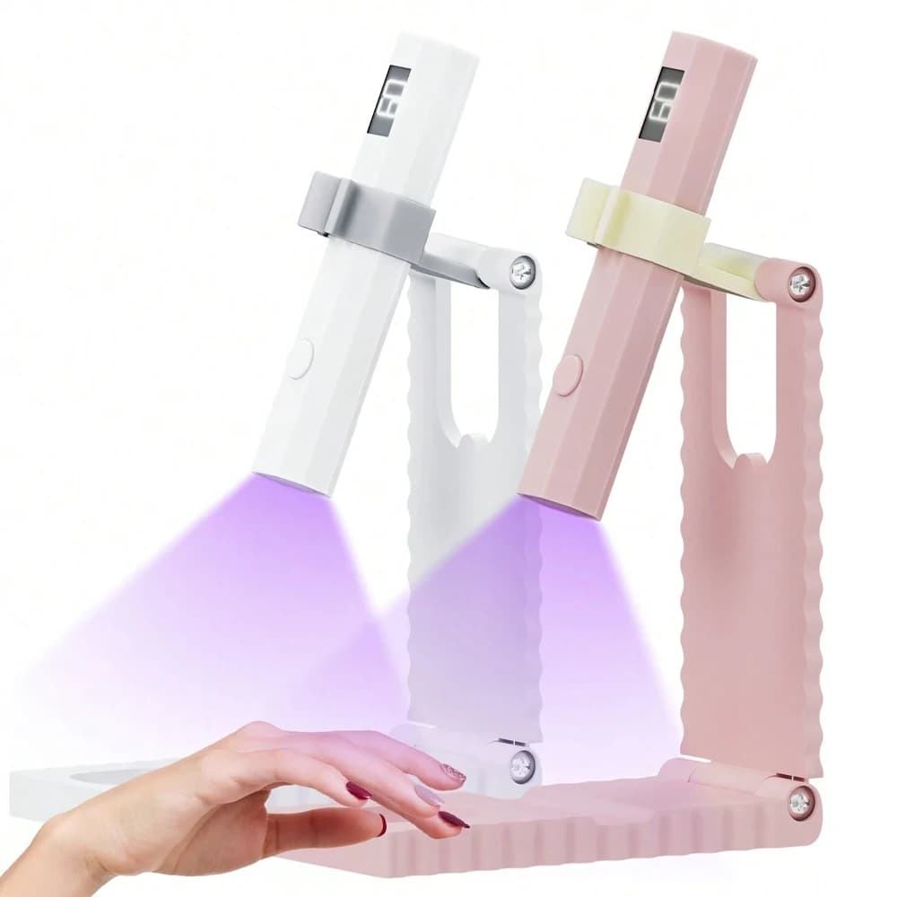LINMANDA Minicure lumière UV portative pour ongles en Gel lampe à ongles UV Portable lampe à ongles 