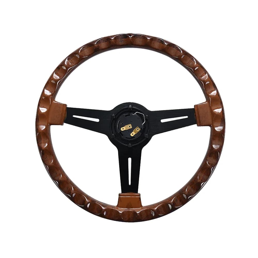 Nardi 14 pouces volant de course à Grain de bois 350mm ND rétro volants de Sport à la dérive de maïs
