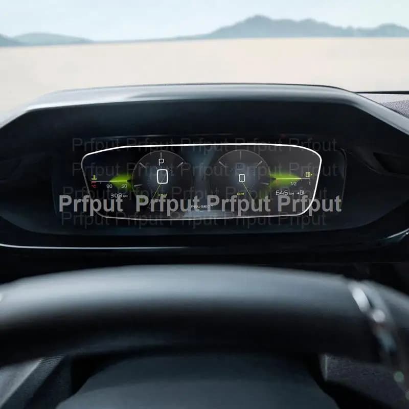 Film de protection d'écran en verre trempé, pour Peugeot 308 SW 408 2022 2023, 10 pouces, instrument