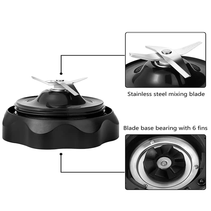 Pièces de rechange de lame de mélangeur Pro 1000W 1200W, adaptées aux mélangeurs Nutribullet Combo P
