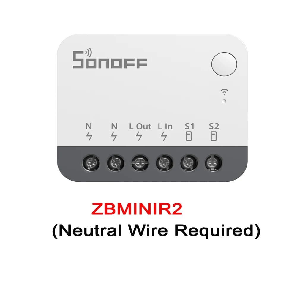 SONOFF Zigbee commutateur ZBMINIR2 ZBMINIL2 TRVZB SWV SONOFF Zigbee passerelle ZBBridge-P ZBBridge-U