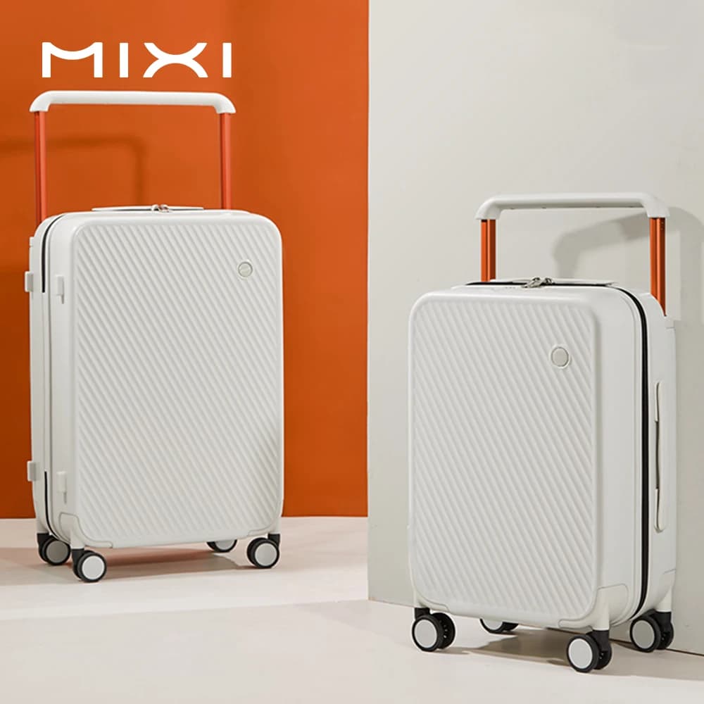 Réi-Magnifique valise à poignée large pour hommes et femmes, bagages de voyage, roues roulantes, cab