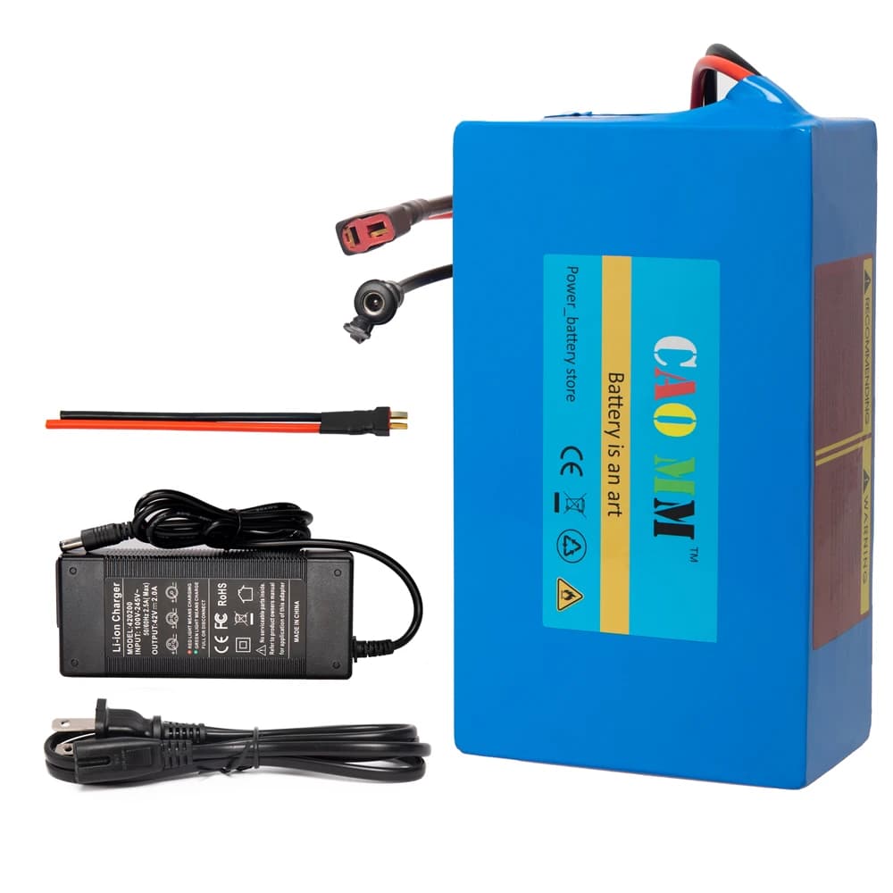 Batterie 36V 48V 10Ah/ 14Ah/16Ah/20Ah pour Vélo Électrique 200-1200W, Scooter et Autres Moteurs