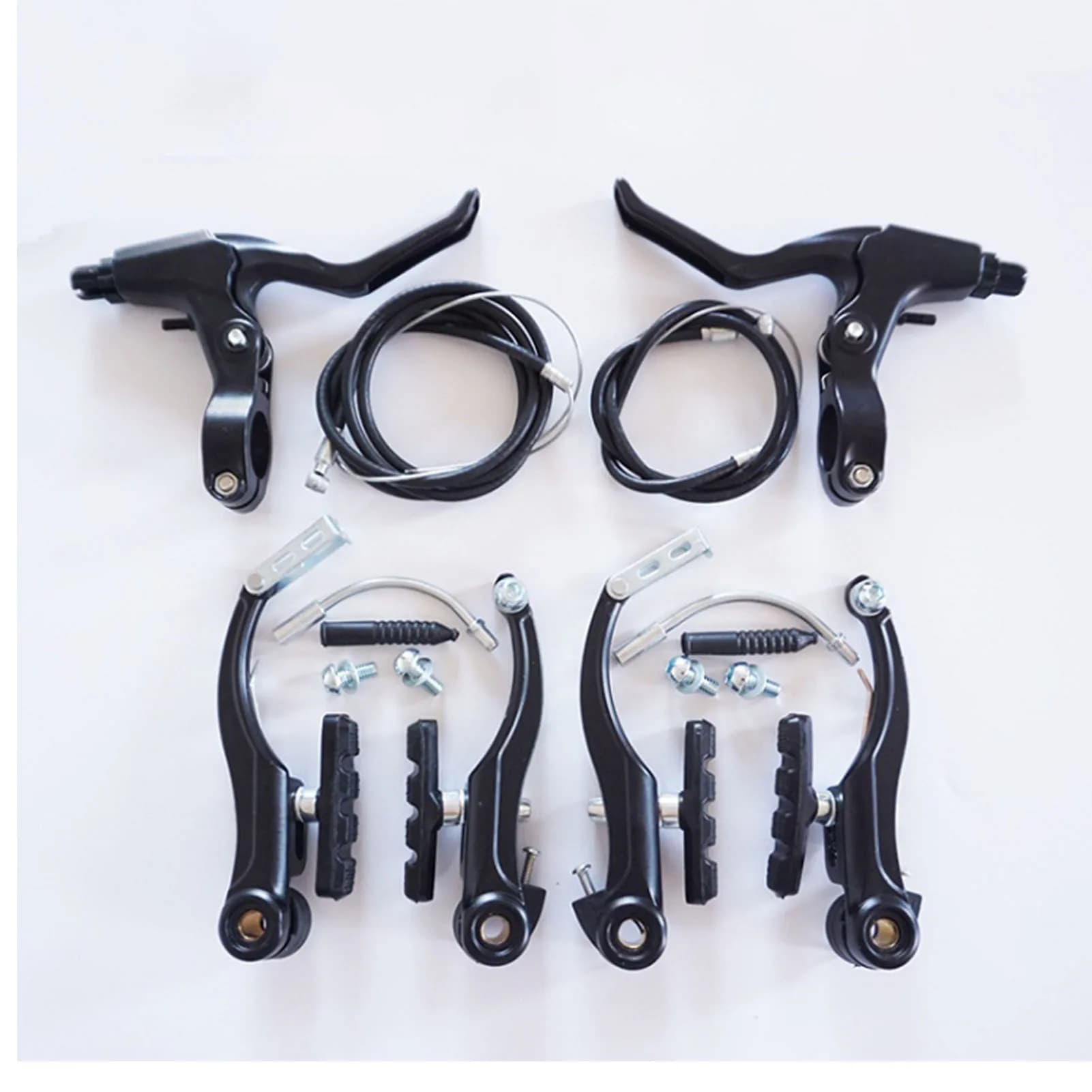 Ensemble de freins avant et arrière en V pour VTT, en alliage d'aluminium, accessoires d'équitation 