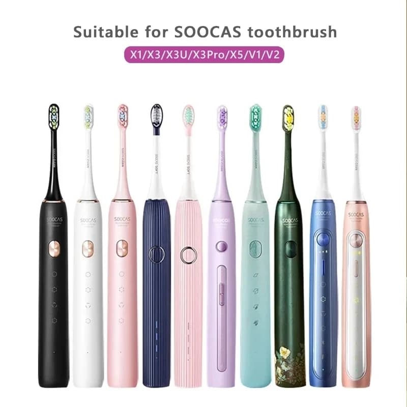 Tête de brosse de rechange pour brosse à dents électrique sonique Xiaomi Soocas X5 X3 X1 X3U SOOCARE