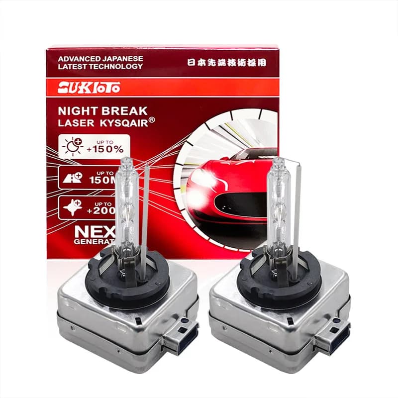 SUKIOTO – phares au xénon d'origine 25W D8S 35W D8S HID, ampoules de voiture 55W 66548 K 6000K 4300K