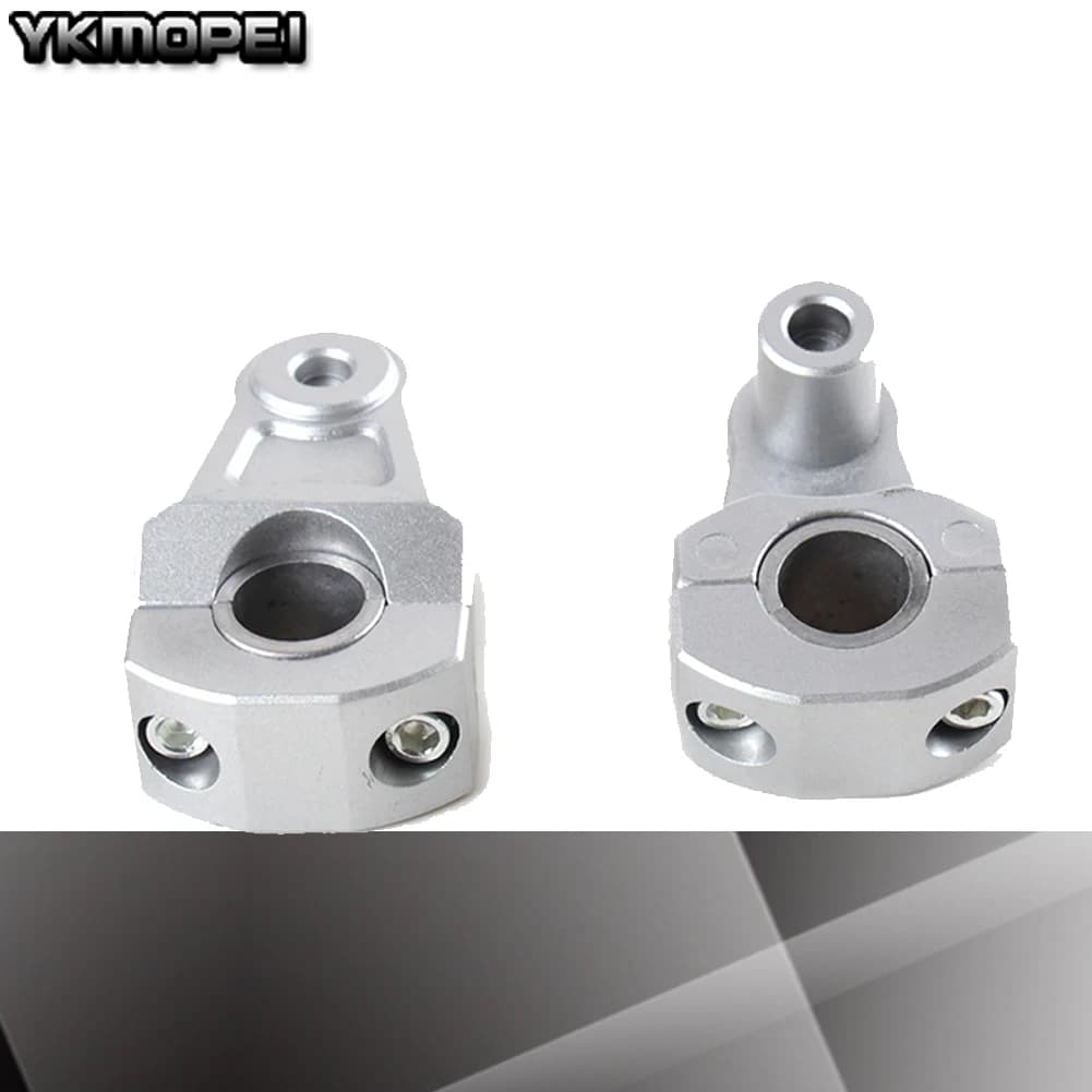Pinces de guidon de moto 22mm 28mm, pour barres de hauteur de 5.5cm, pivotantes de 2 pouces pour CRF