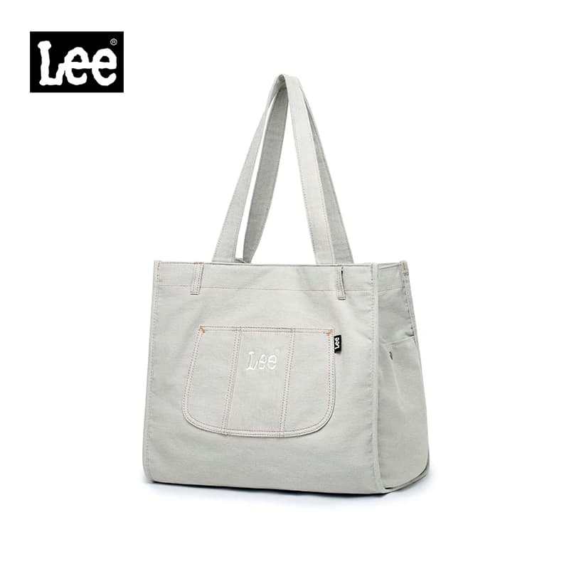 Sac fourre-tout en jean grande capacité LEE à multiples poches pour femme – Tendance, idéal pour le 
