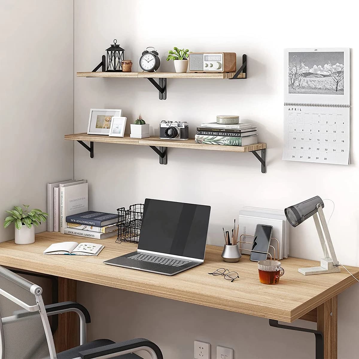 Étagères flottantes pour mur, étagères, étagère murale en bois pour salon, salle de bain, chambre à 