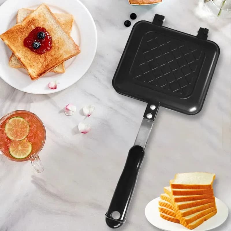 Machine à sandwich antiarina à gaz, fer, jxToast, petit-déjeuner, gaufre, pansement, cuisson, four, 