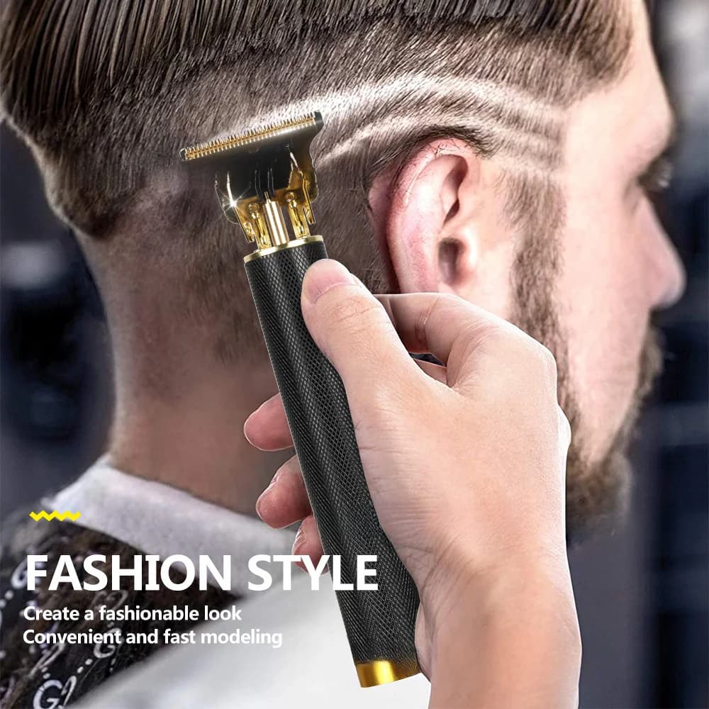 Tondeuse à cheveux électrique professionnelle sans fil USB, kit de toilettage, tondeuse à barbe, cou
