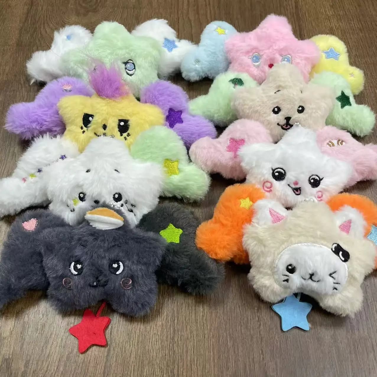 Kpop NTC WISH Sakuya RIKU YUSHI thé chat poupée en peluche chien porte-clés NTCWISH dessin animé por