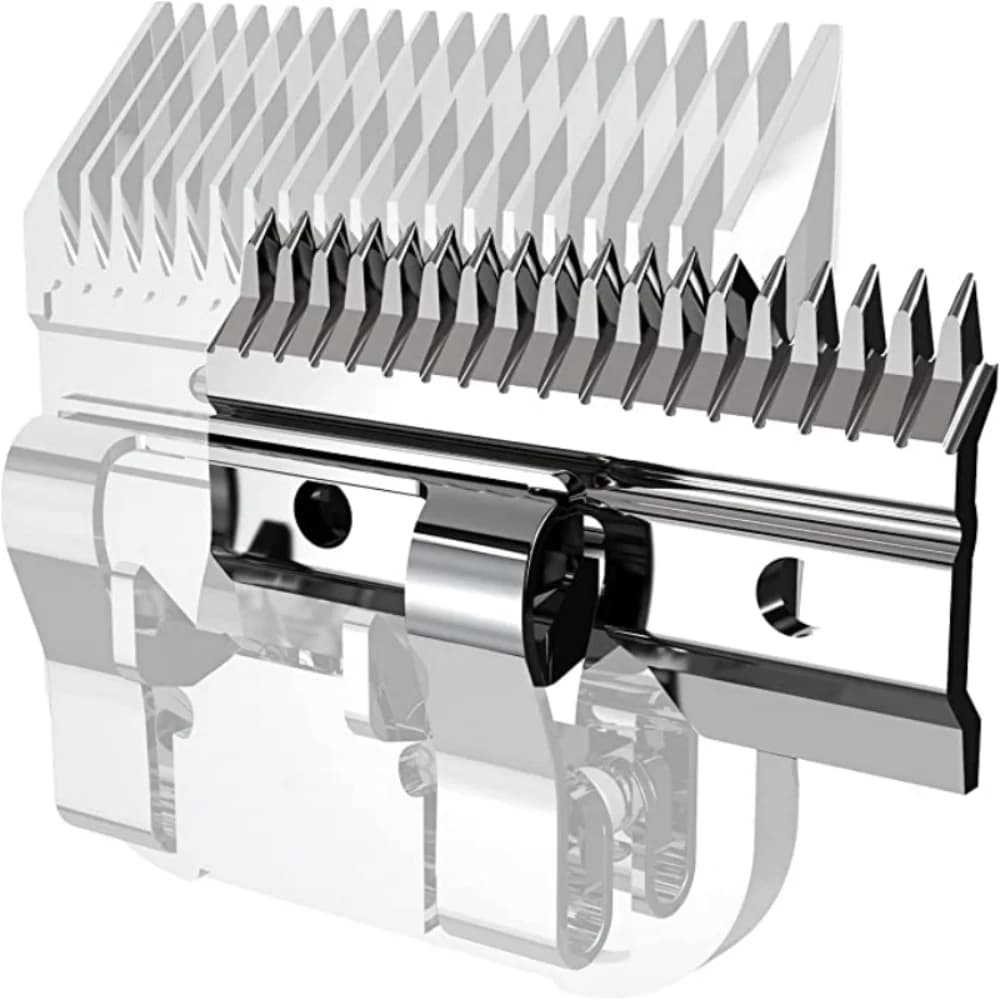 Lames de rechange détachables en acier inoxydable, 10 pièces/lot, pour tondeuses pour chiens Andis/W