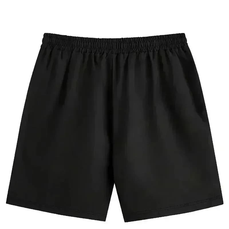 Pantalon unisexe ample style streetwear pour homme, longueur mi-cuisse, idéal pour le skateboard et 