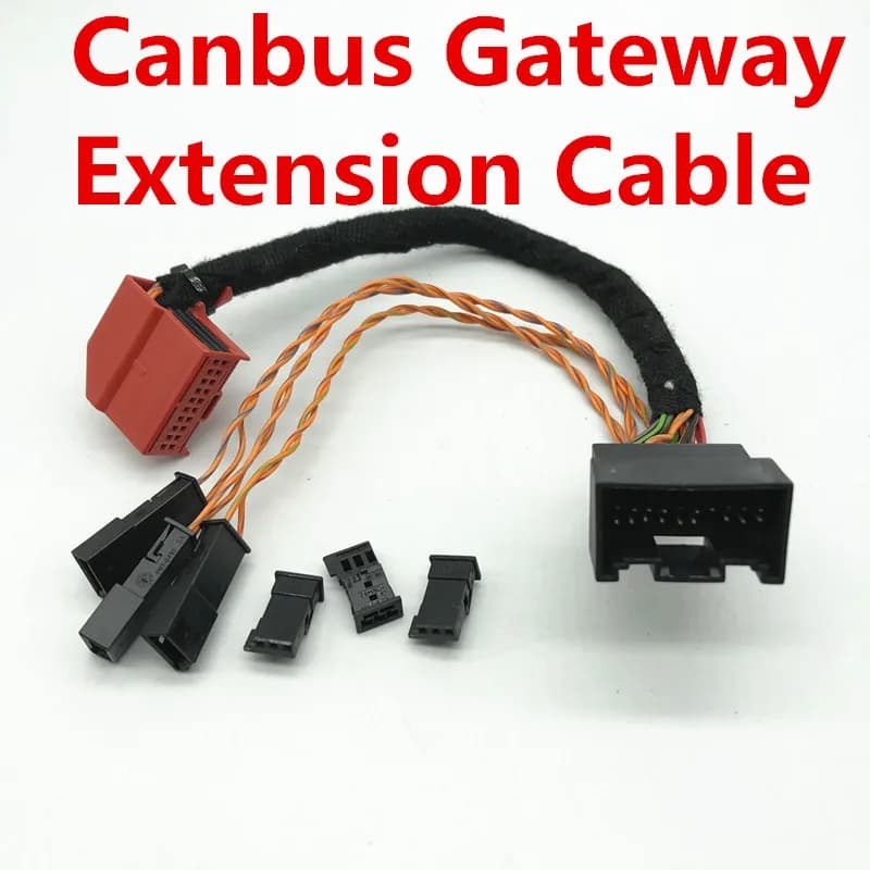 Adaptateur d'extension de passerelle Canbus pour voiture, séparateur de faisceau de câblage, plate-f