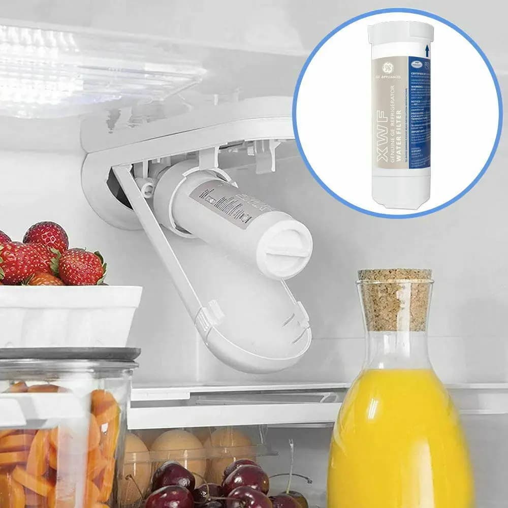 Remplacer le filtre à eau du réfrigérateur GE XWF pour WR17X30702, Maxblue MB-F48, AQUACREST AQF-FF4