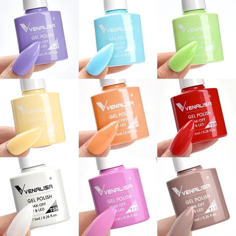 Venalisa VIP4 vernis à ongles HEMA/TPO gratuit couverture complète belle Semi permanente tremper UV 
