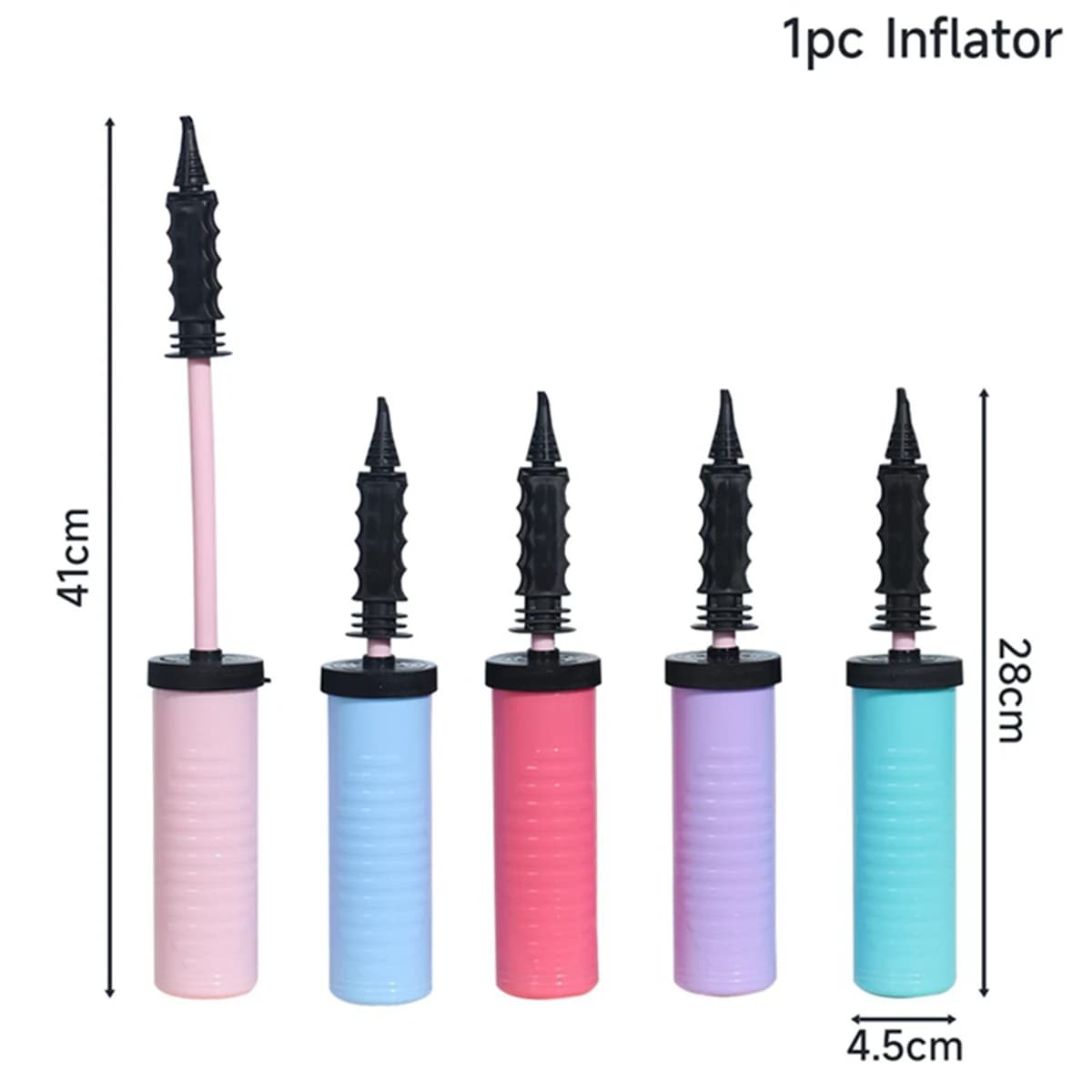Pompe à ballons de haute qualité, gonfleur d'air, poussée manuelle, accessoires portables utiles pou