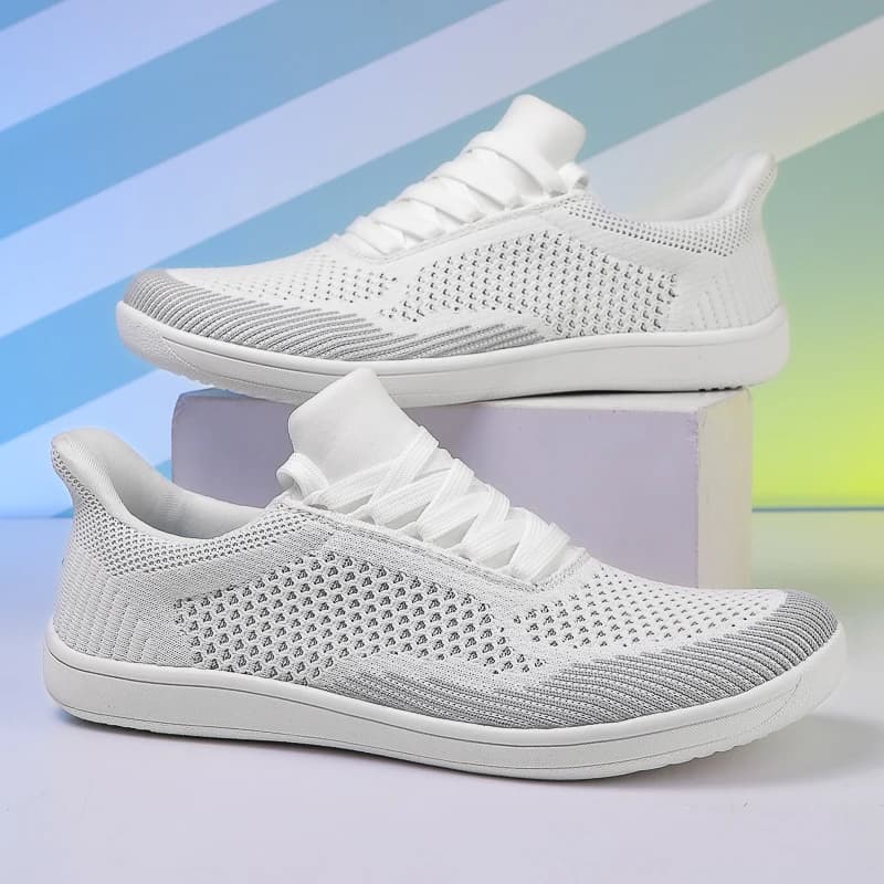 Grande taille 50 51 52 53 54 boîte à bout large pieds nus chaussures hommes chaussures en maille déc