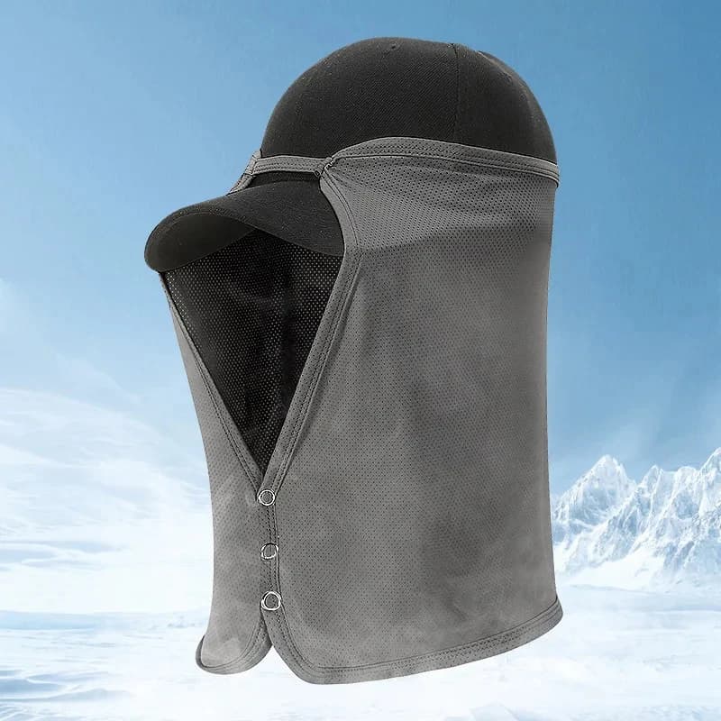 Casquette de pêche à séchage rapide, pare-soleil pour le visage et le cou, visière de Protection UV,