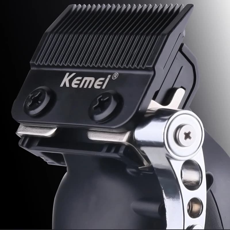 Kemei tondeuse à cheveux professionnelle pour hommes tondeuse à cheveux électrique sans fil réglable