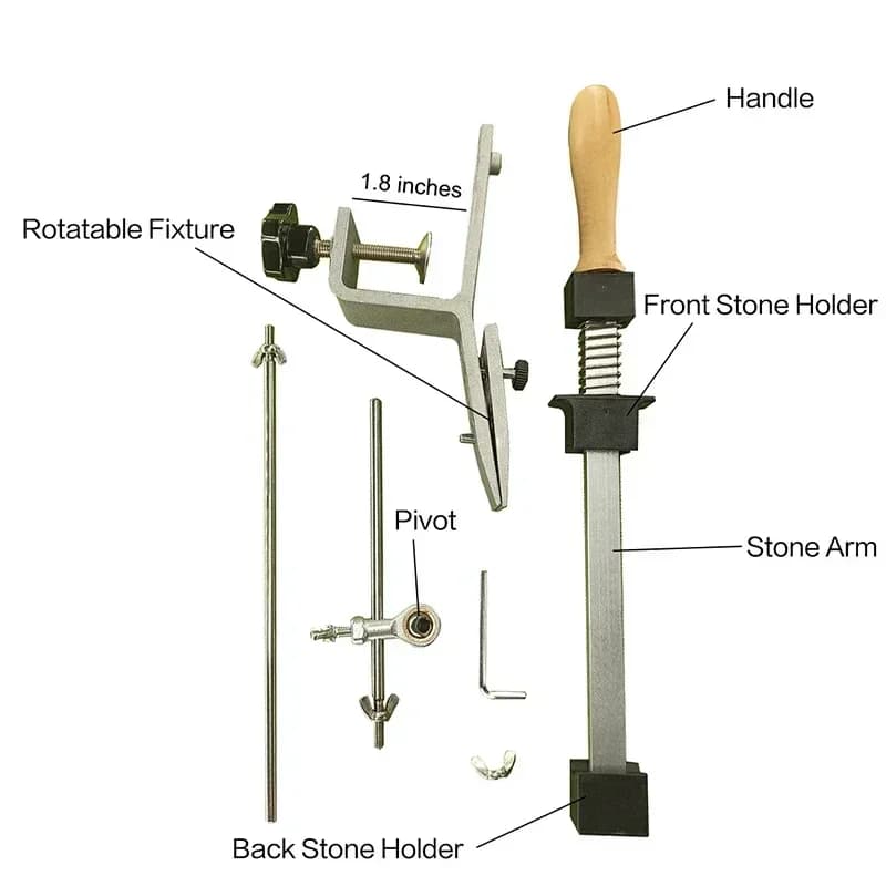 Nouvelle Table de serrage professionnelle, affûteur de couteaux professionnel, affûteur d'angle fixe