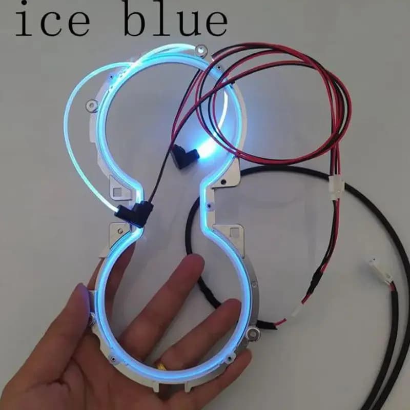 Porte-gobelet à LED pour Toyota Camry, lumière décorative intérieure, lampe IceBlue, escales, 2018, 