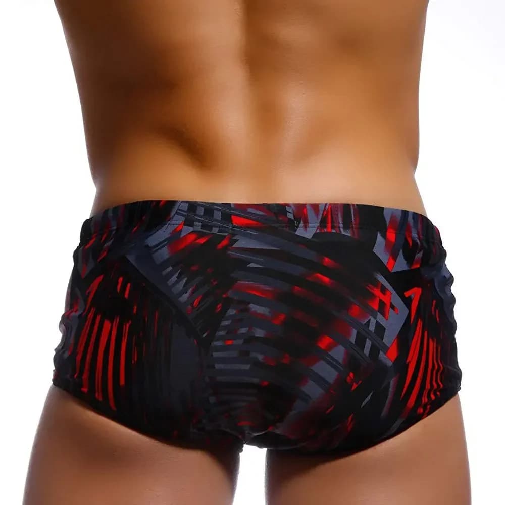 Hommes maillots de bain brésilien coupe traditionnelle maillots de bain bain Bikini Surf Boxer slips
