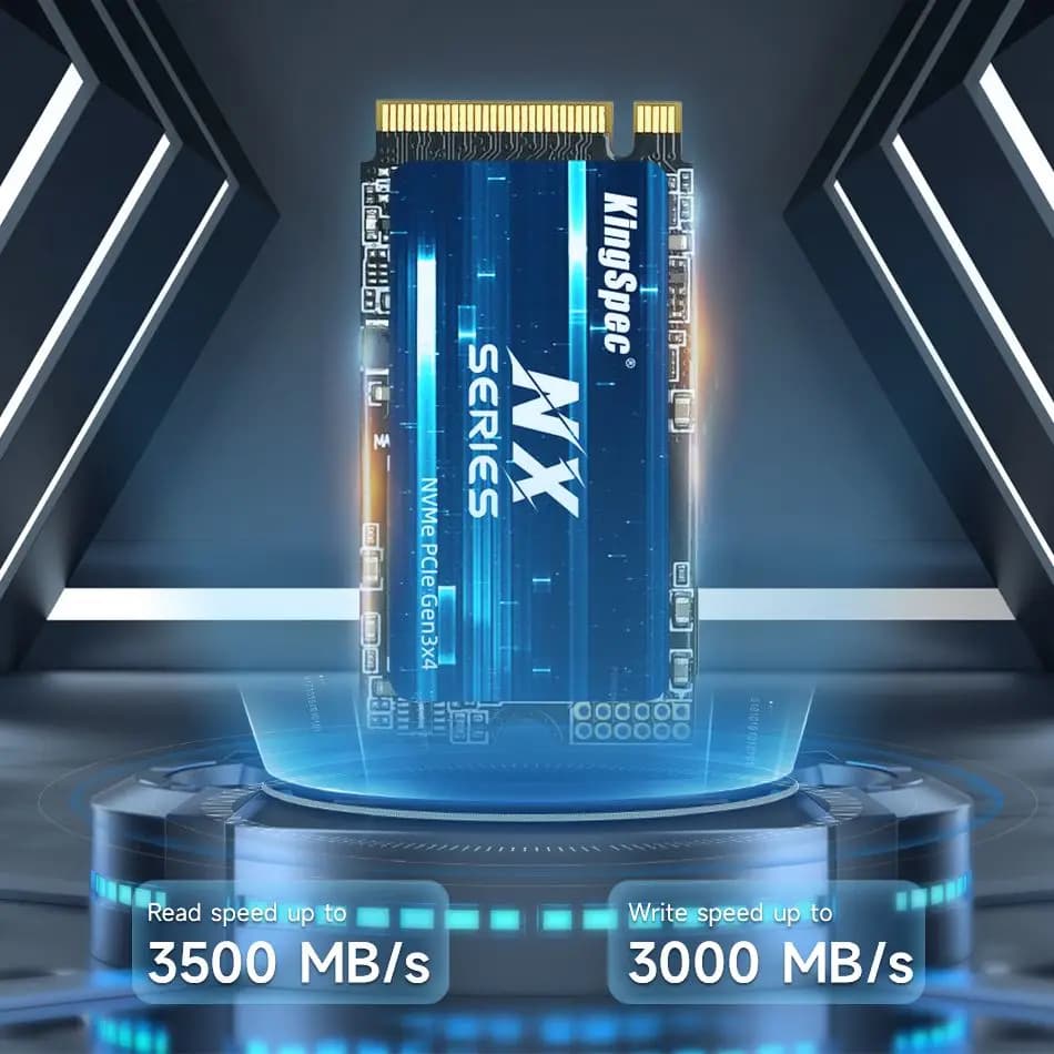 KingSpec M.2 SSD M2 NVME 128GB 256GB 512GB 1 to Ssd M.2 PCIe 3.0 disque SSD solide disque dur NMVE 2