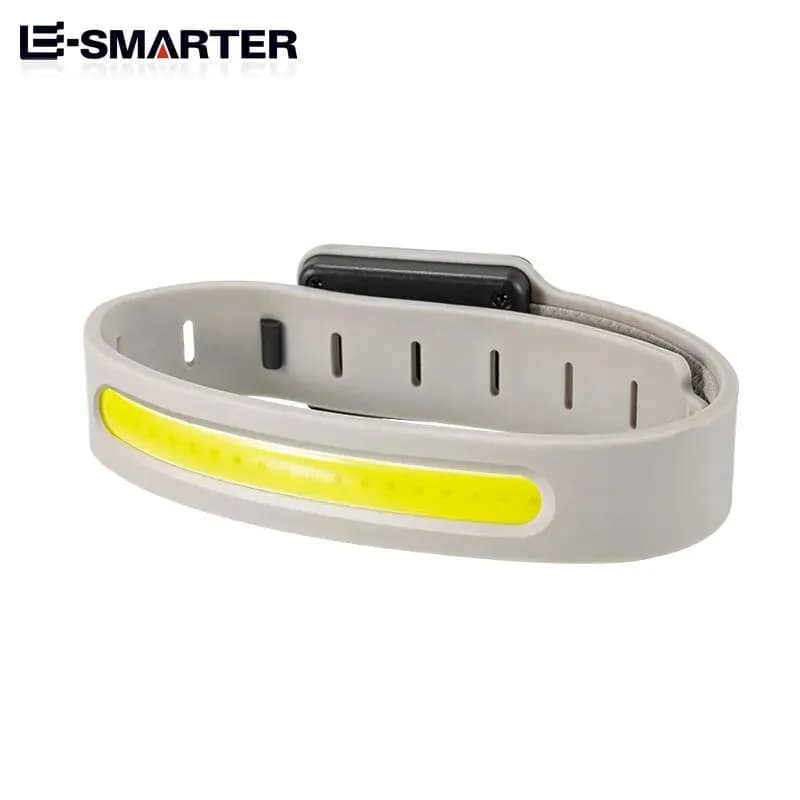 Mini lampe de poignet COB portable à LED, lanterne aste en iode, lampe de sécurité, course de nuit, 