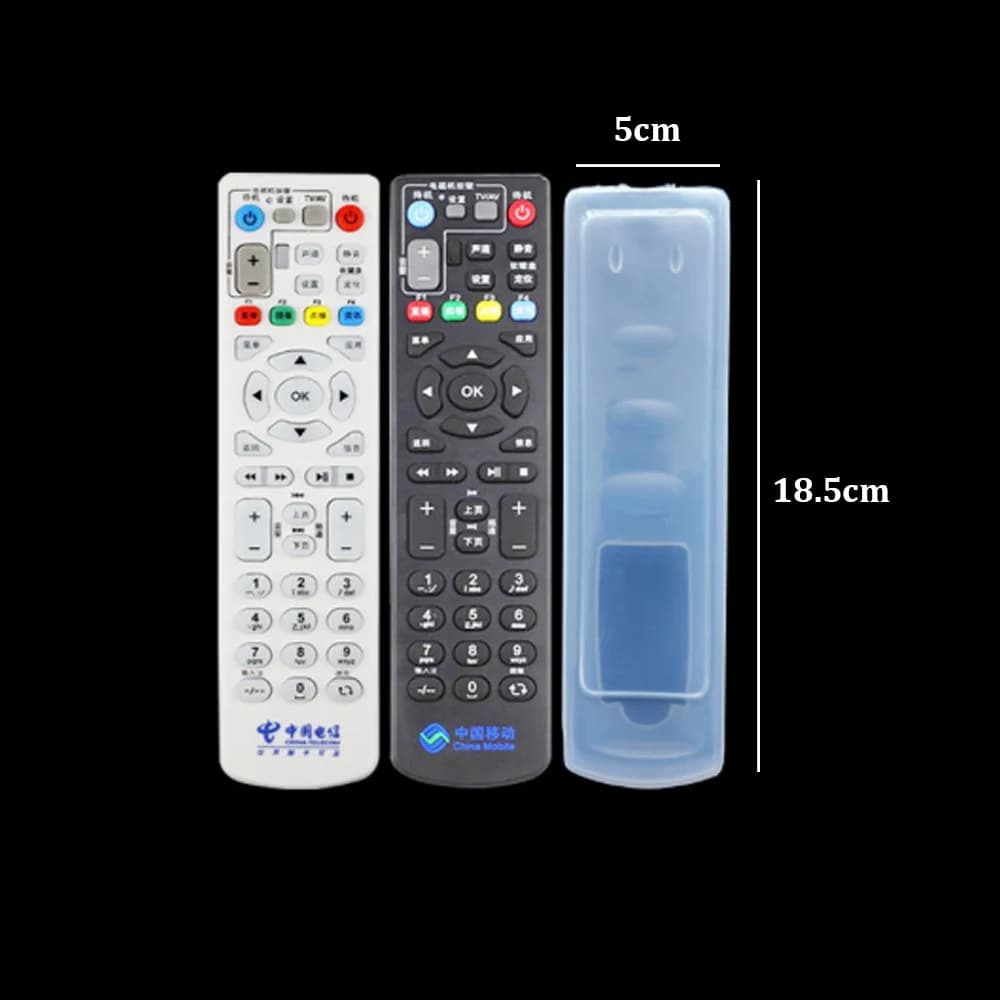 Manchon de Protection pour télécommande TV en Silicone, sac de rangement de Protection contre la pou