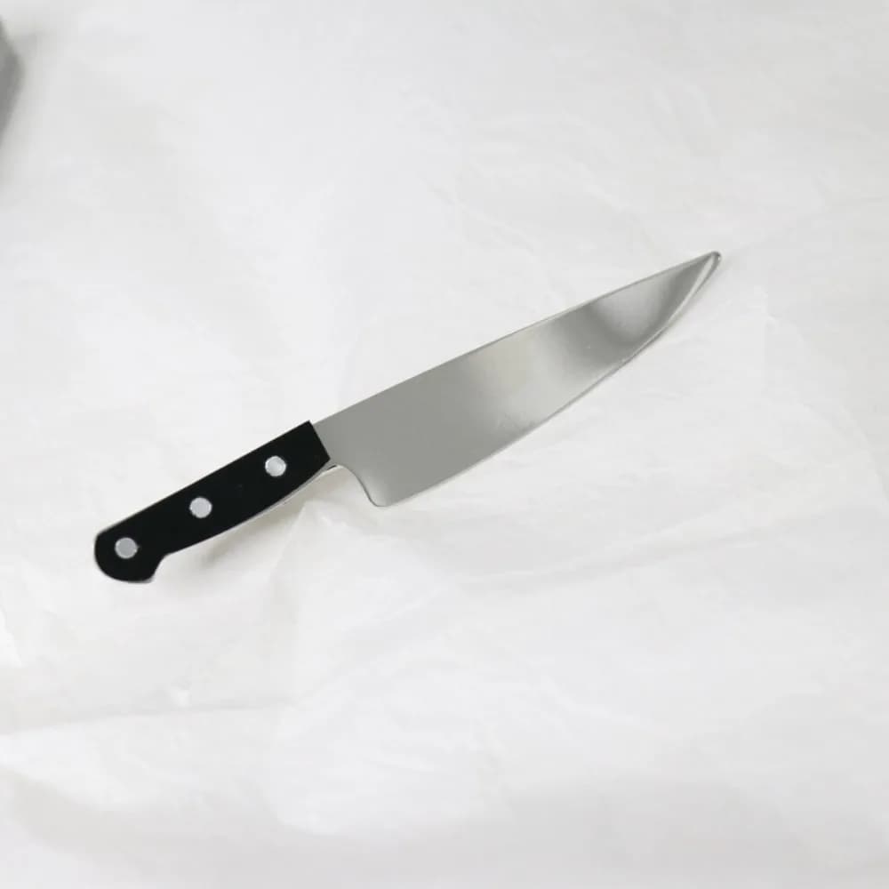 Pinces à cheveux avec couteau d'émulation gothique créatif, 2 pièces, épingles à cheveux à frange la